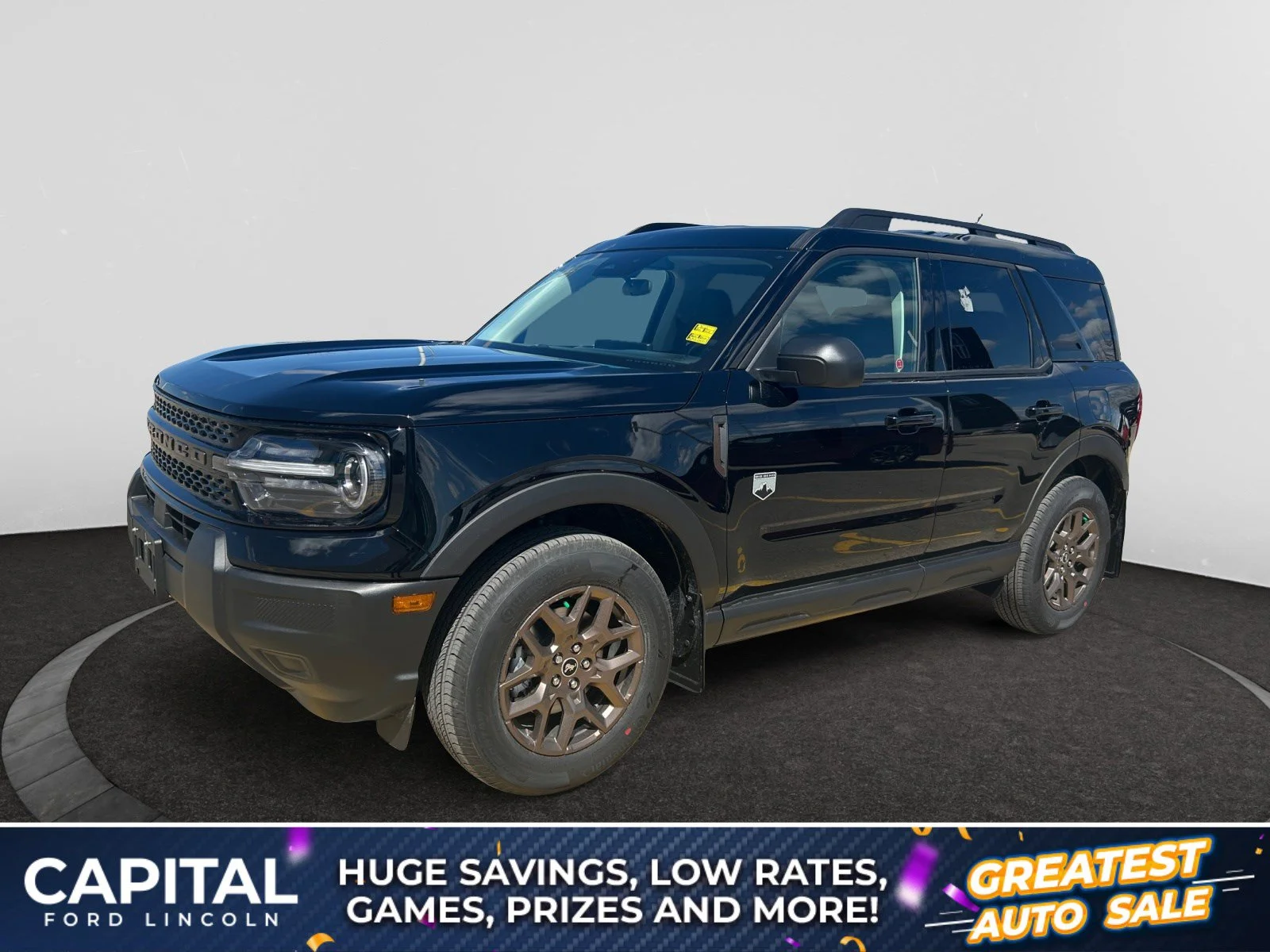 New 2026 Shadow Black Ford Big Bend image 1