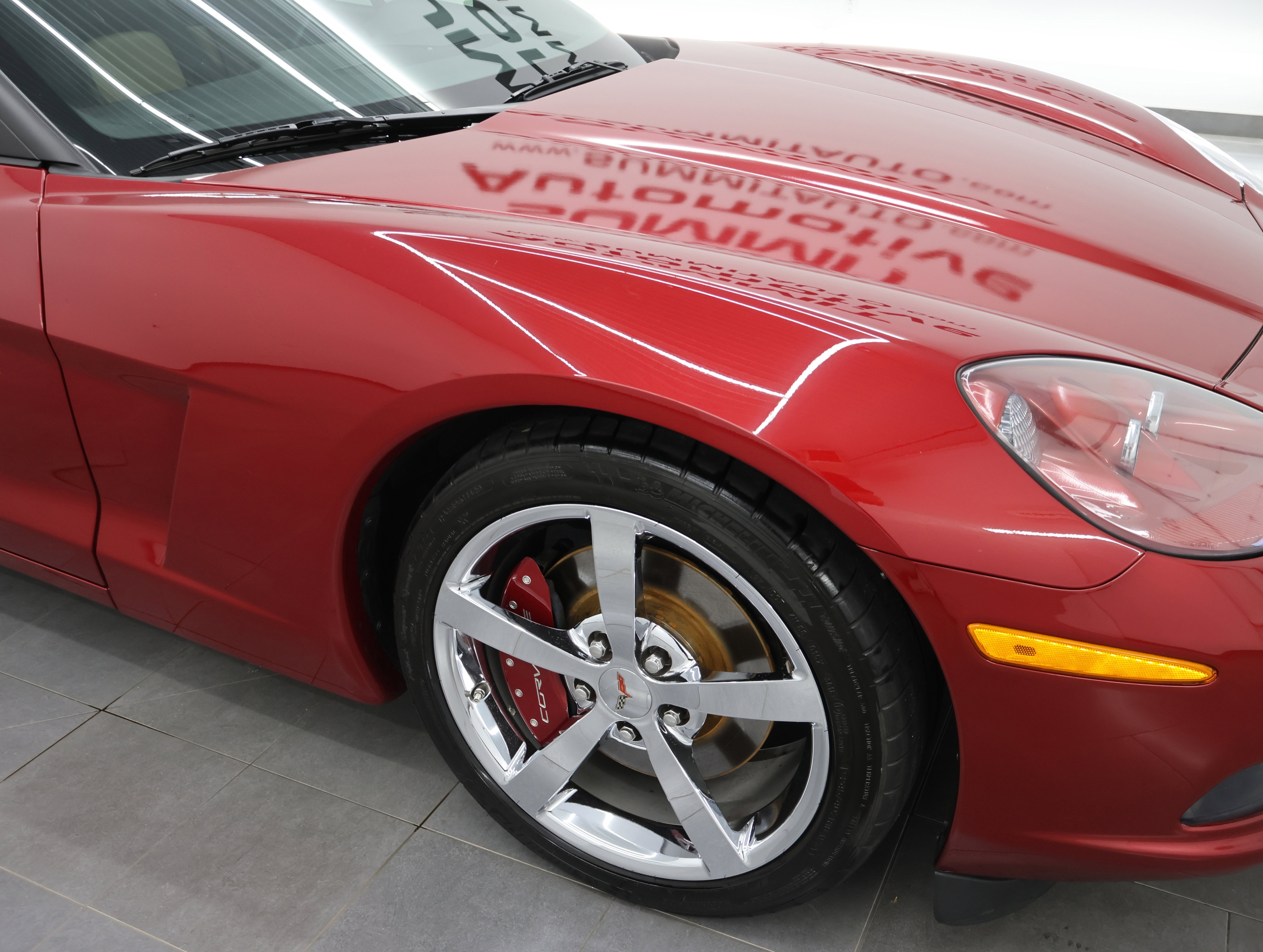 Used 2008 Crystal Red Metallic Tintcoat Chevrolet Convertible: 3LT-POWER TOP CONVERTIBLE-AUTO-HEATED LEATHER-MICHELIN TIRES image 20