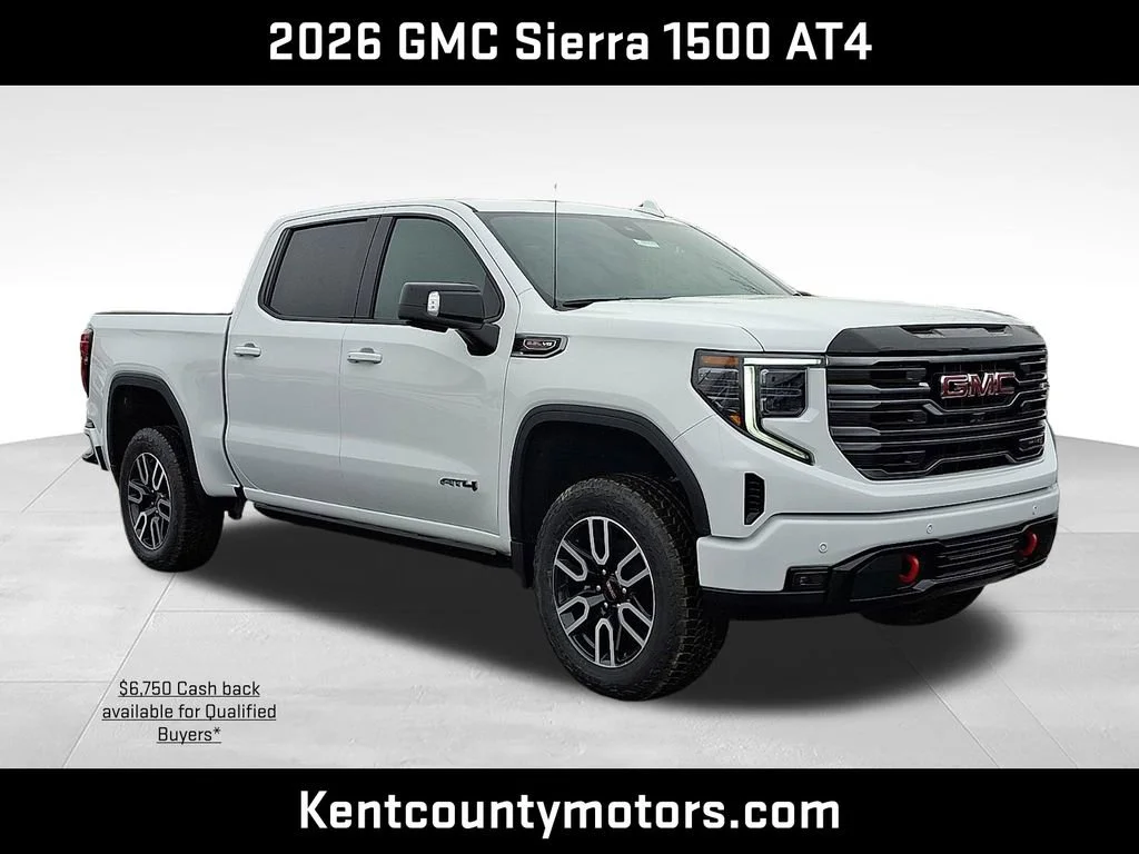 2026 GMC Sierra 4WD Crew Cab Short Box AT4's photo