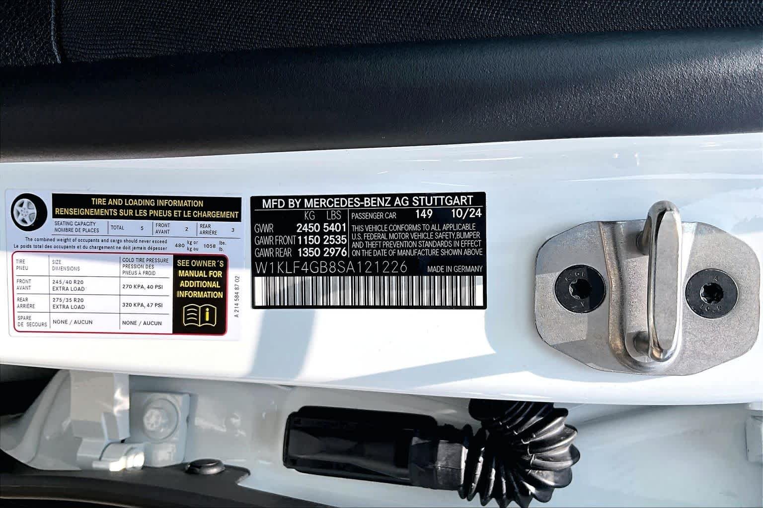 Used 2025 Polar White Mercedes-Benz E 350 image 36