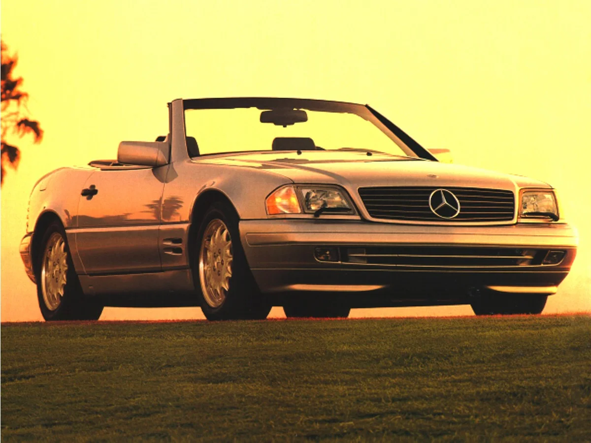 Used 1996 Silver Mercedes-Benz SL 320 image 1