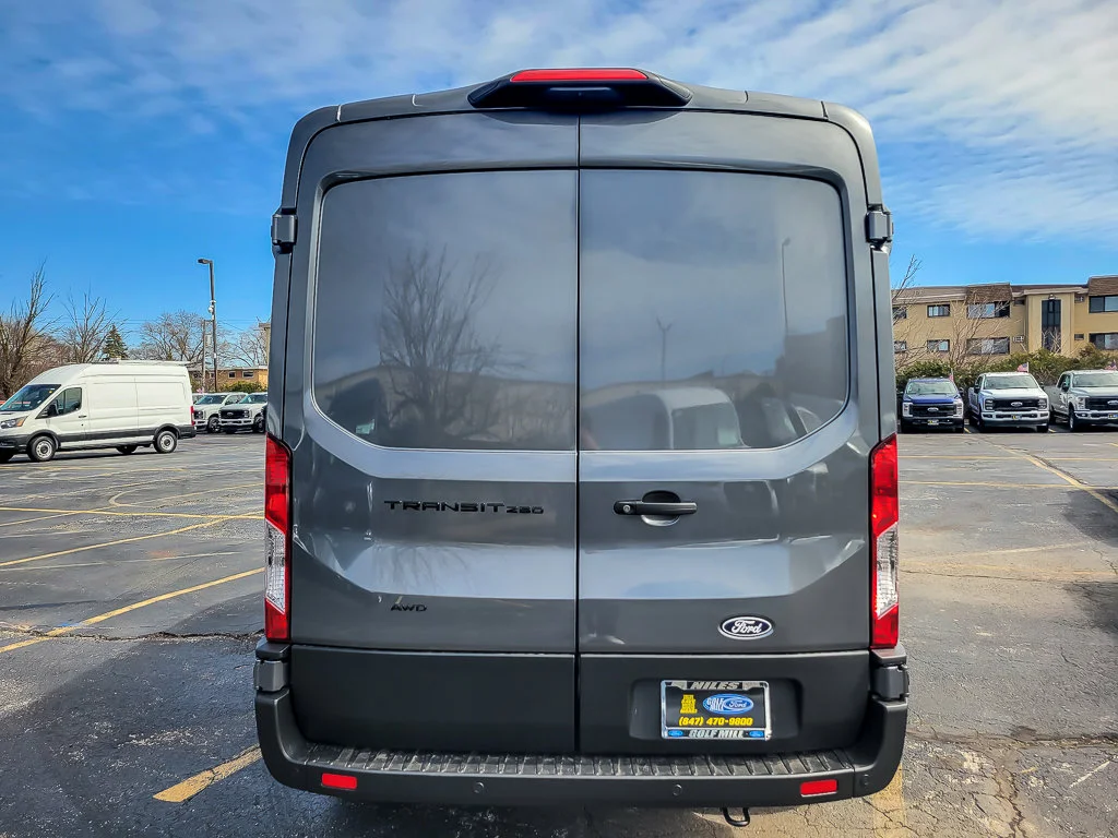 New 2026 Carbonized Gray Metallic Ford Cargo Van image 5