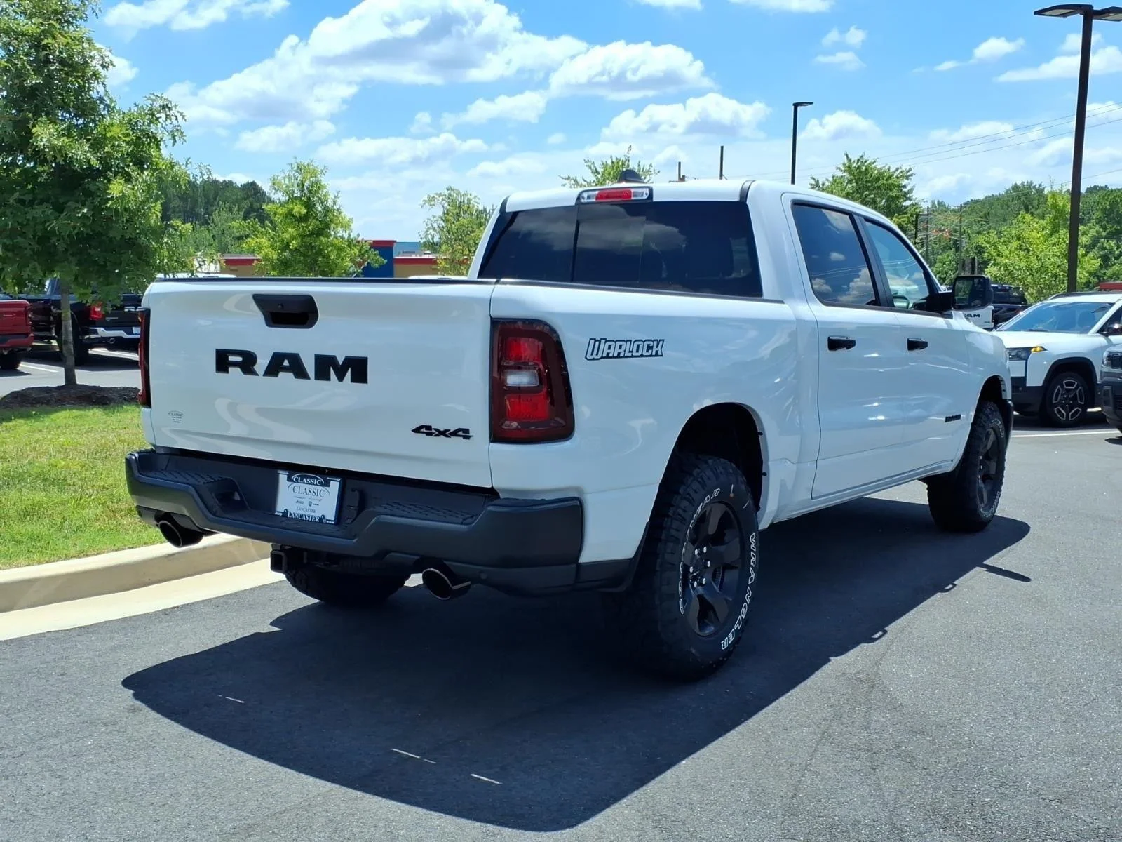 New 2026 Bright White Clear-Coat Exterior Paint RAM Warlock image 2