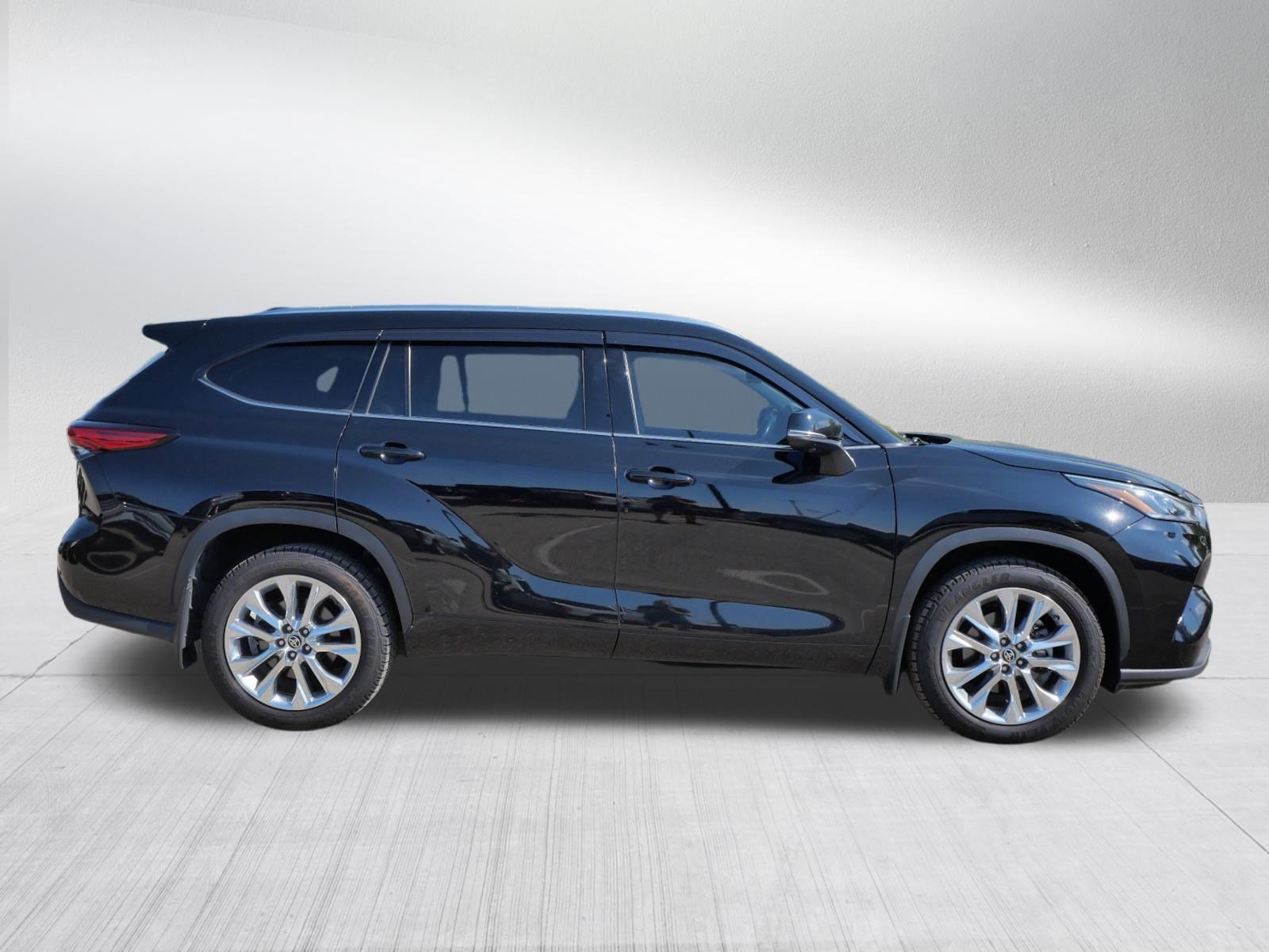 Used 2023 Midnight Black Metallic Toyota Limited image 9