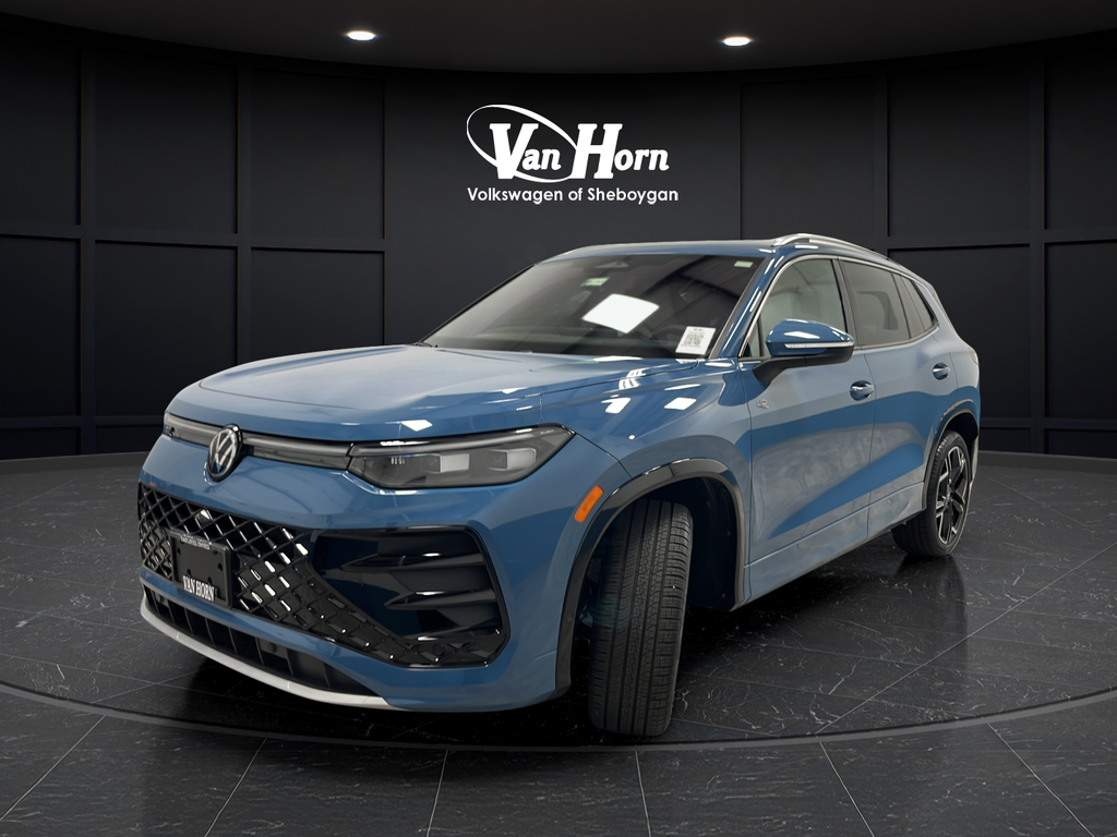 Used 2025 Blue Volkswagen 2.0T SEL R-Line image 3