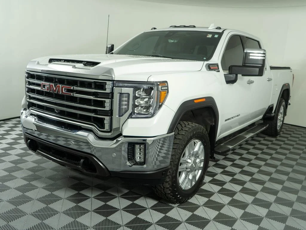 Used 2020 Summit White GMC SLT image 3