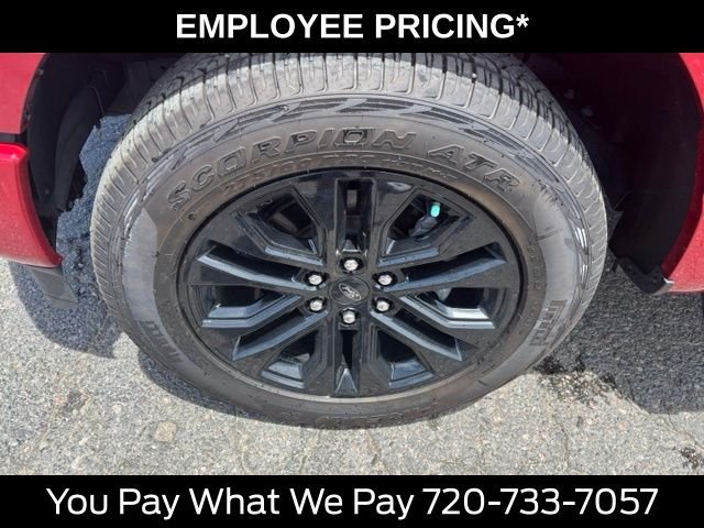 New 2025 Rapid Red Metallic Tinted Clearcoat Ford XLT image 11