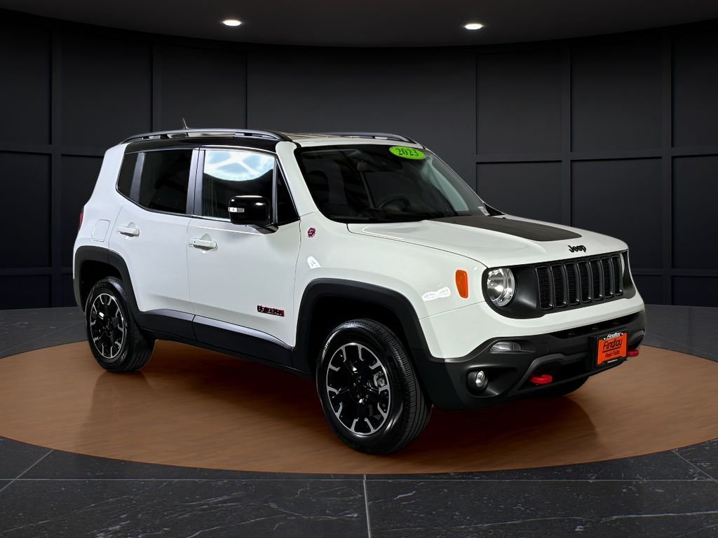 Certified Used 2023 White Jeep Trailhawk image 7