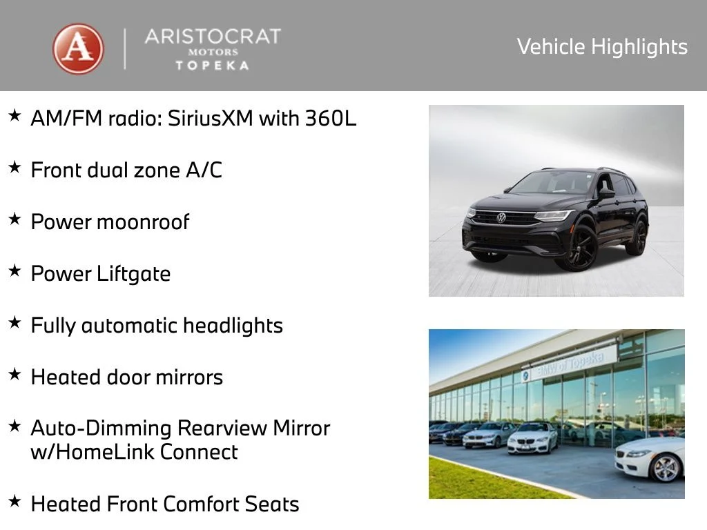 Used 2023 Volkswagen Tiguan SE R-LINE BLACK with VIN 3VV8B7AX5PM083967 for sale in Kansas City