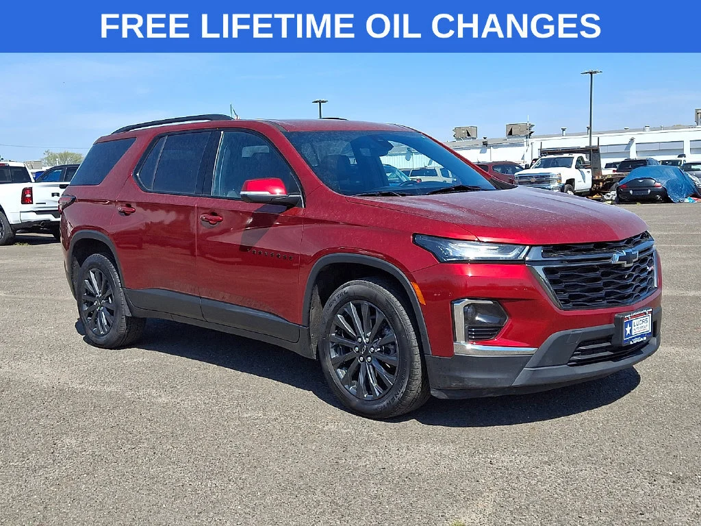 Used 2023 Radiant Red Tintcoat Chevrolet RS image 1