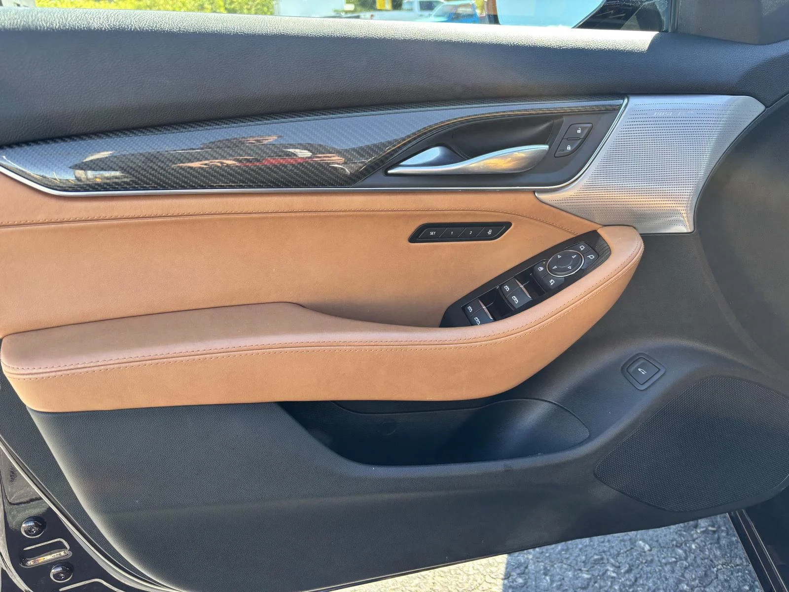 Used 2021 GARNET METALLIC Cadillac Premium Luxury image 15