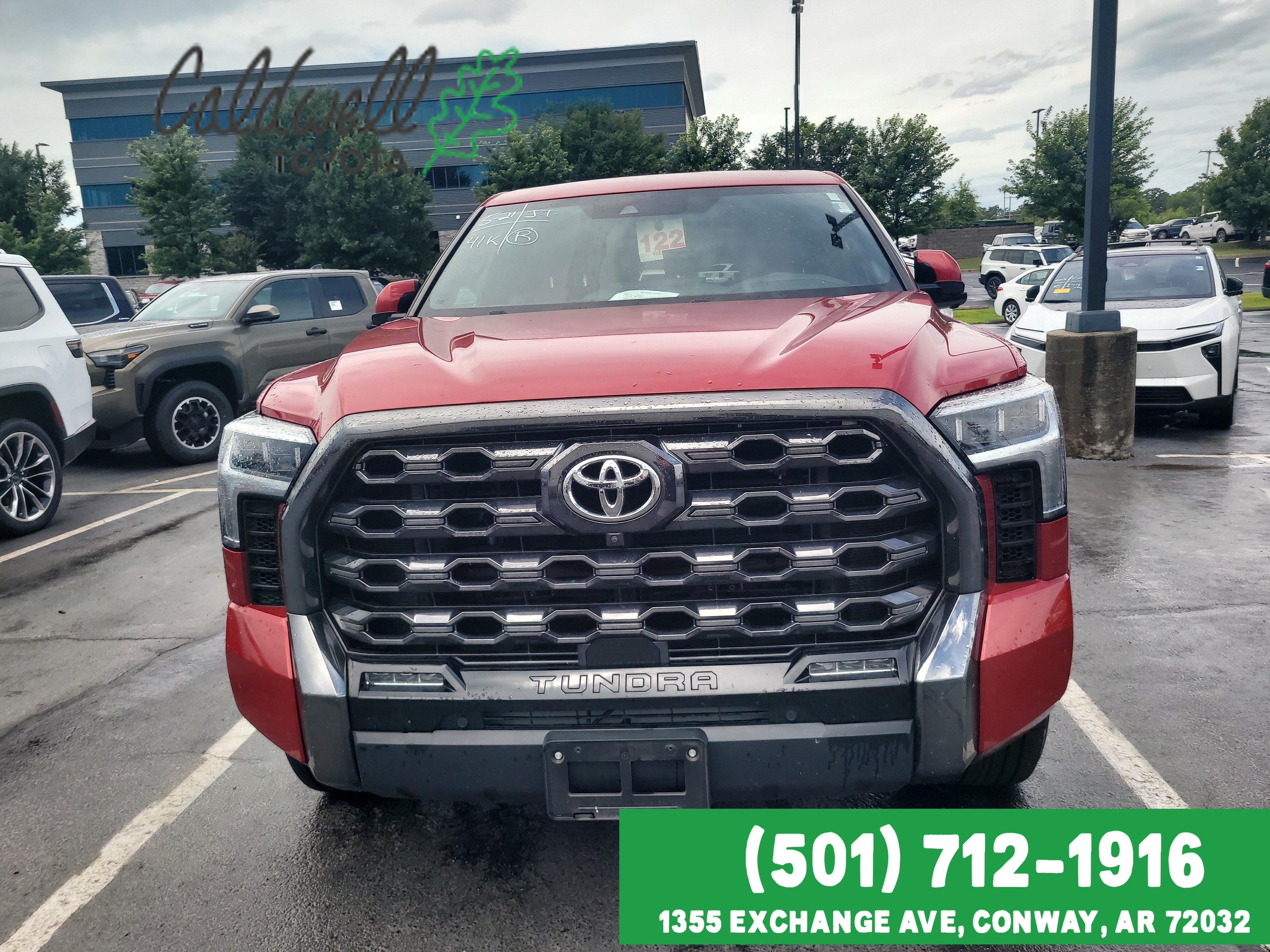 Used 2022 Toyota Tundra Platinum with VIN 5TFNA5DB9NX027031 for sale in Little Rock