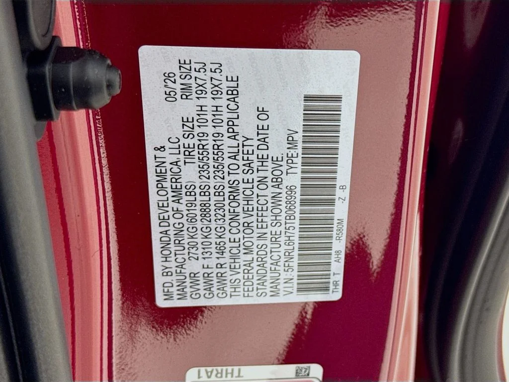 New 2026 Radiant Red Metallic II Honda Sport-L image 43