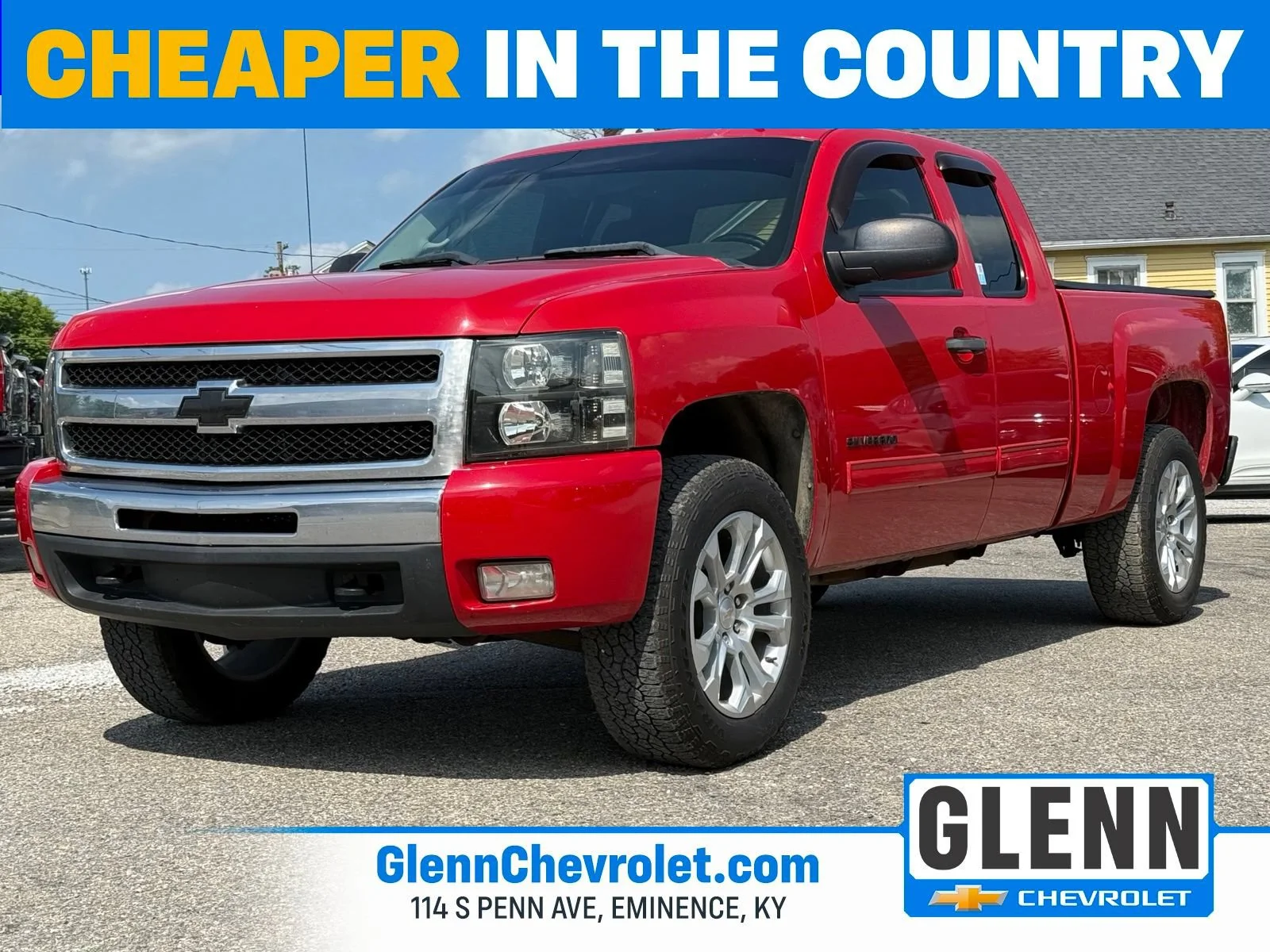Used 2011 VICTORY RED Chevrolet LT image 1