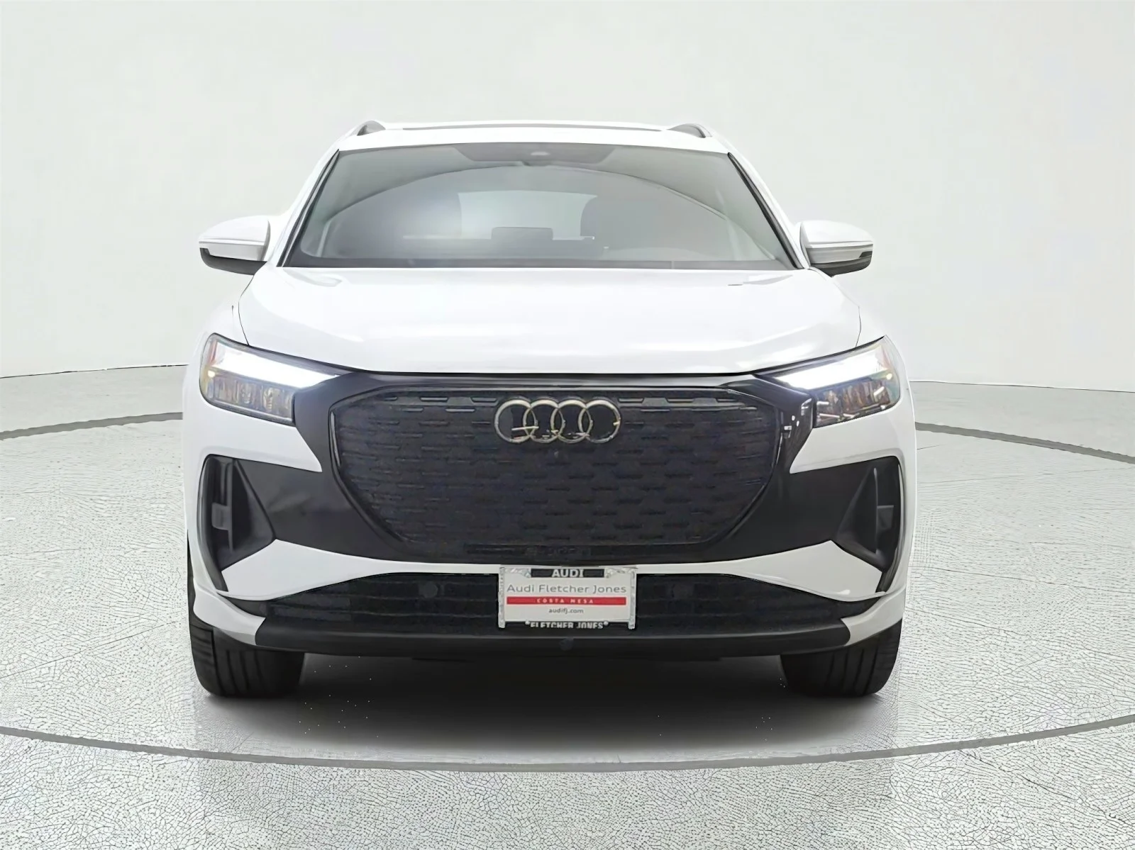 Used 2023 Glacier White Metallic Audi Premium Plus image 2