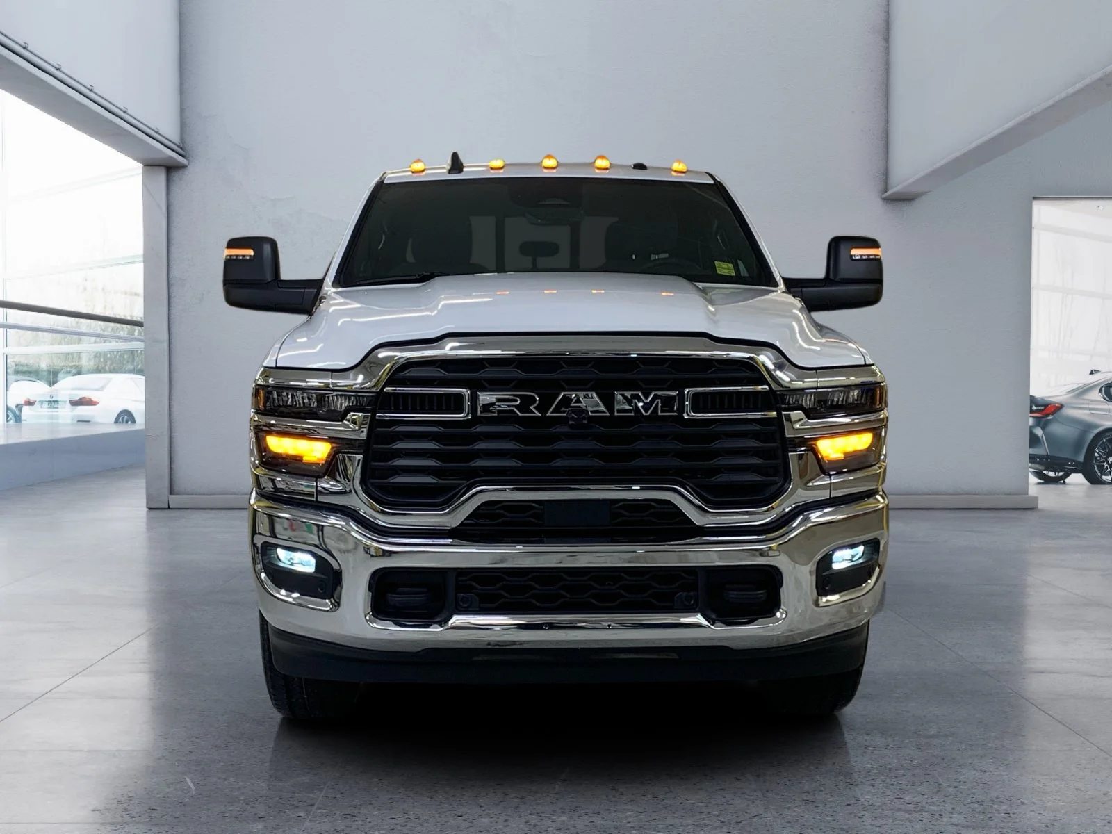 New 2026 Bright White Ram Big Horn image 8