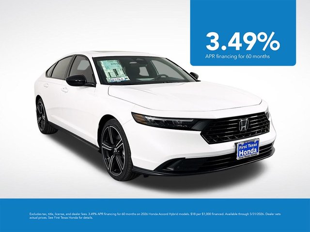 2026 Honda Accord Hybrid Sport