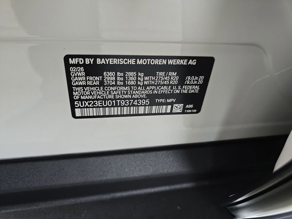 New 2026 Mineral White Metallic BMW xDrive40i image 23