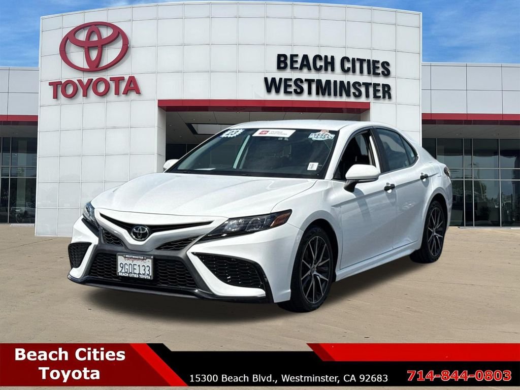 Certified Used 2023 White Toyota SE image 6