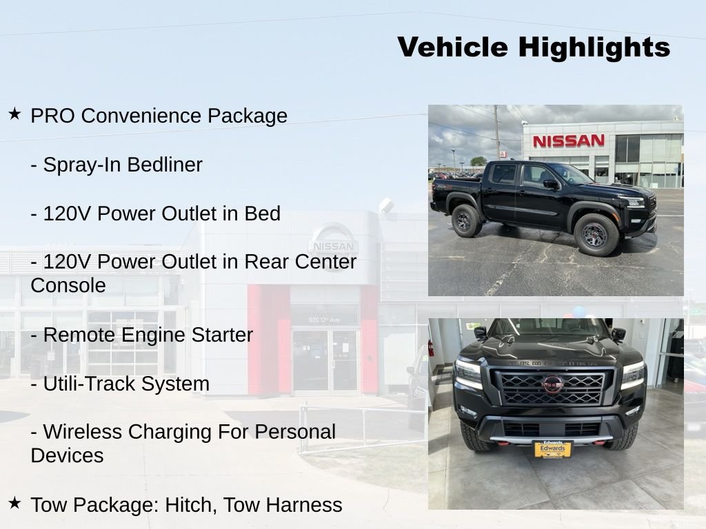Used 2023 Black Nissan PRO-4X image 8