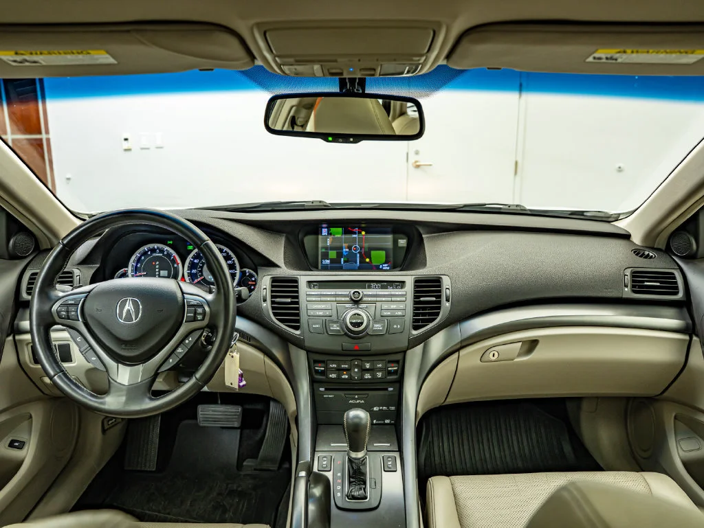 Used 2012 Bellanova White Pearl Acura 5dr Sport Wgn I4 Auto Tech Pkg image 3