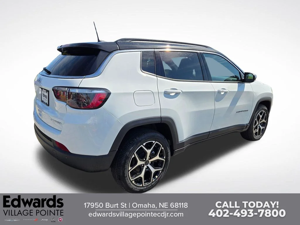 New 2026 Bright White Clear-Coat Exterior Paint Jeep Limited image 3