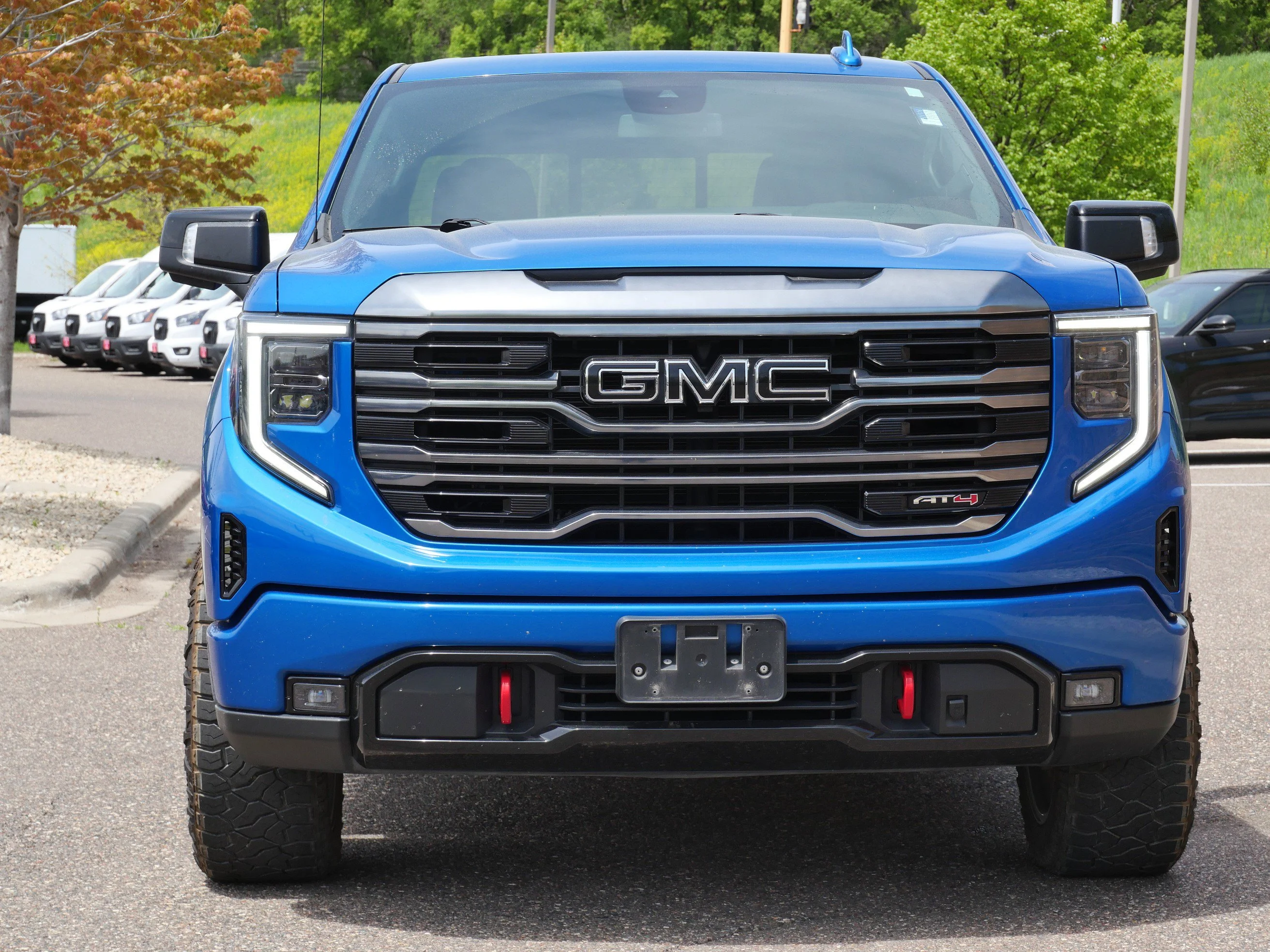 Used 2022 GMC Sierra 1500 AT4 with VIN 1GTUUEET6NZ631540 for sale in Eden Prairie, Minnesota