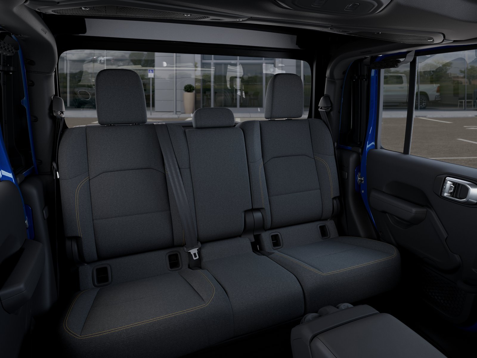 New 2026 Hydro Blue Pearl-Coat Exterior Paint Jeep Sport S image 47
