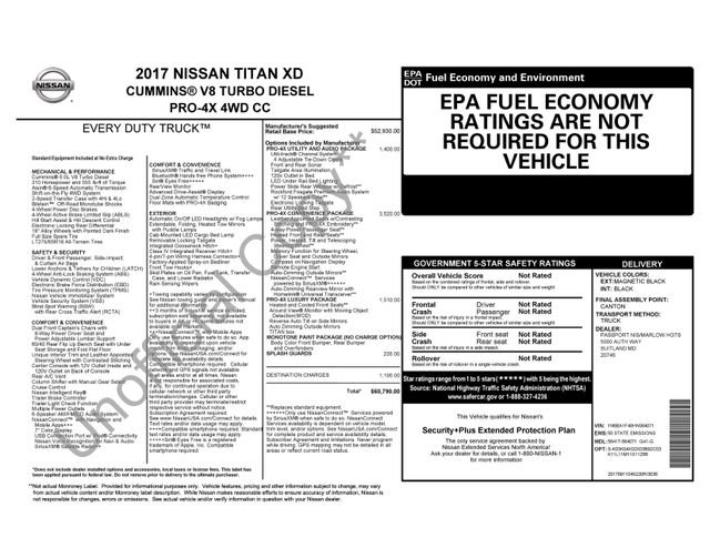 Used 2017 Black Nissan PRO-4X image 8