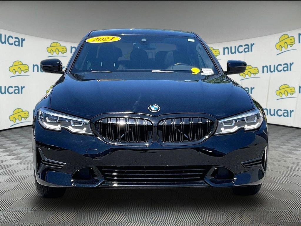 Used 2021 Black BMW 330i image 2