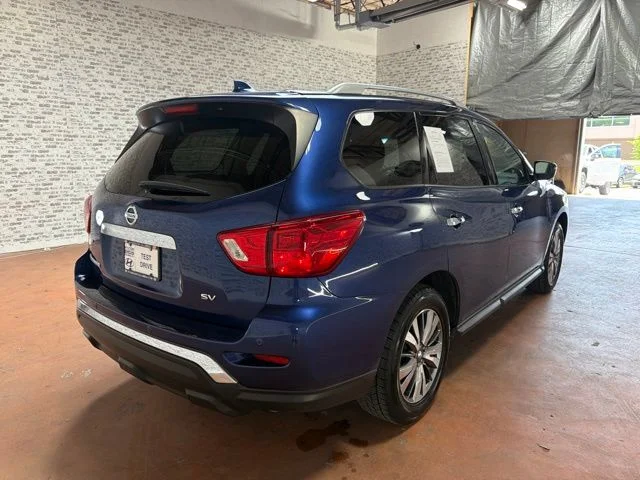 Used 2020 Caspian Blue Metallic Nissan SV image 7