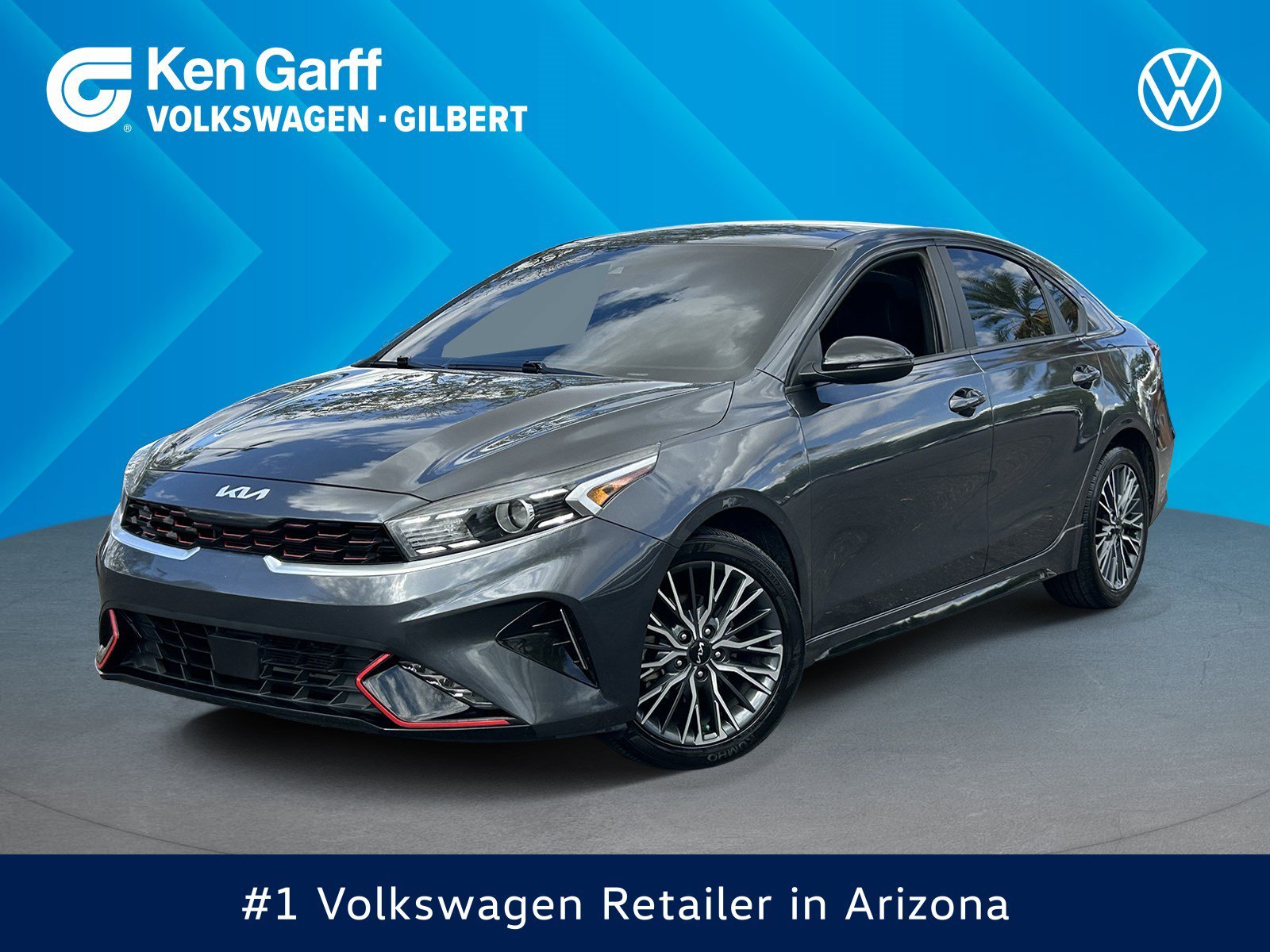 Used 2023 Gravity Gray Kia GT-Line image 1