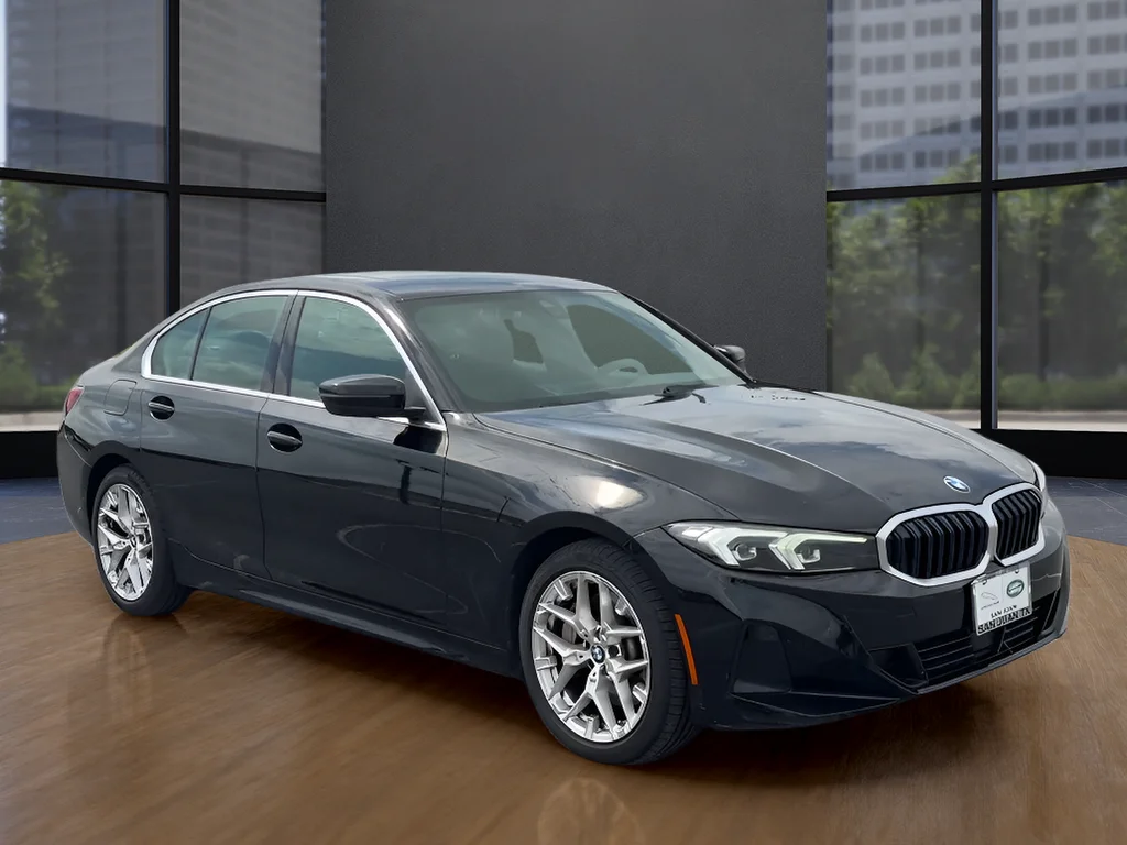 Used 2025 Black BMW 330i image 3