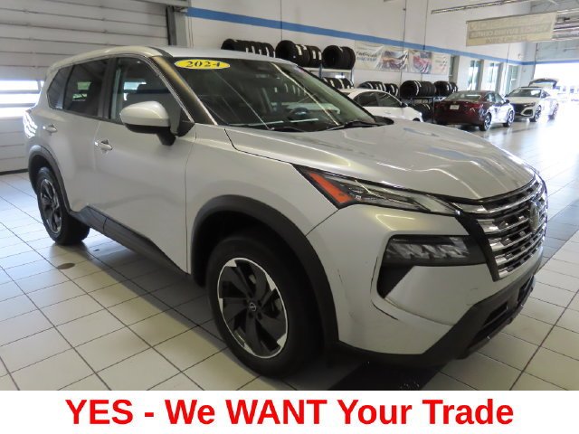 Used 2024 Brilliant Silver Metallic Nissan SV image 14
