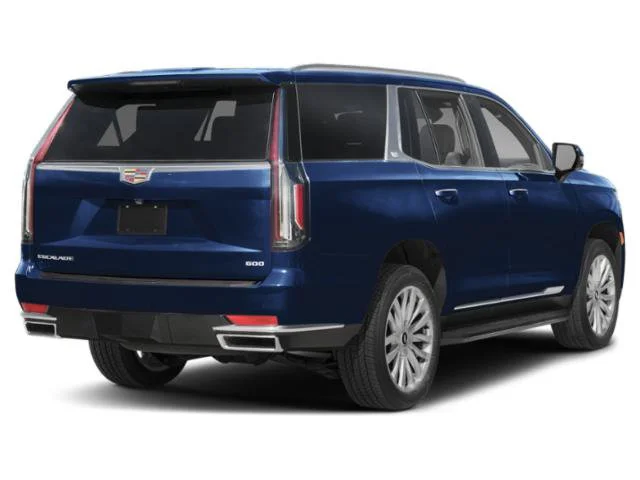 Used 2024 Dark Moon Blue Metallic Cadillac 4WD Premium Luxury image 2
