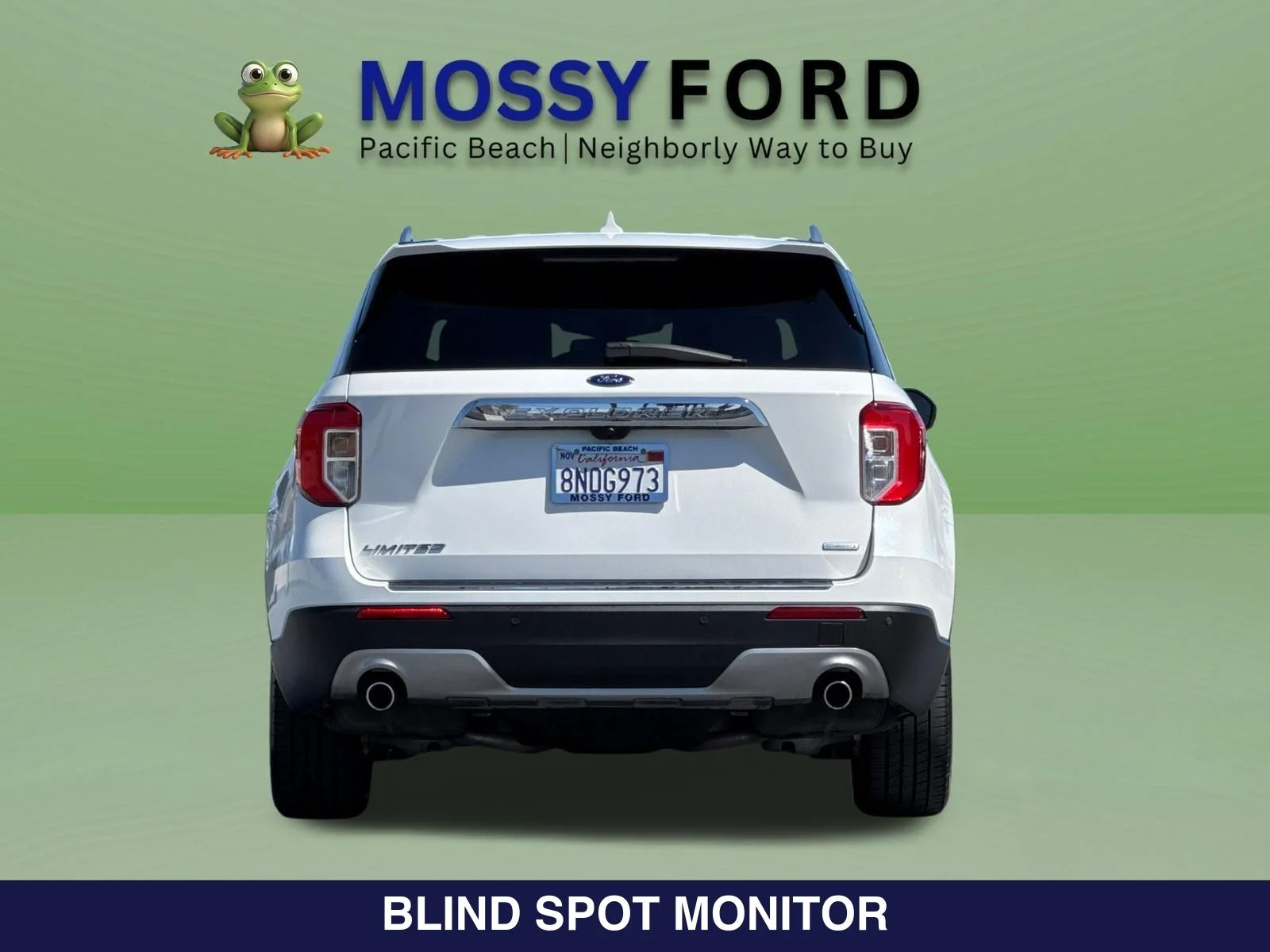 Certified Used 2020 White Metallic Ford Limited image 7