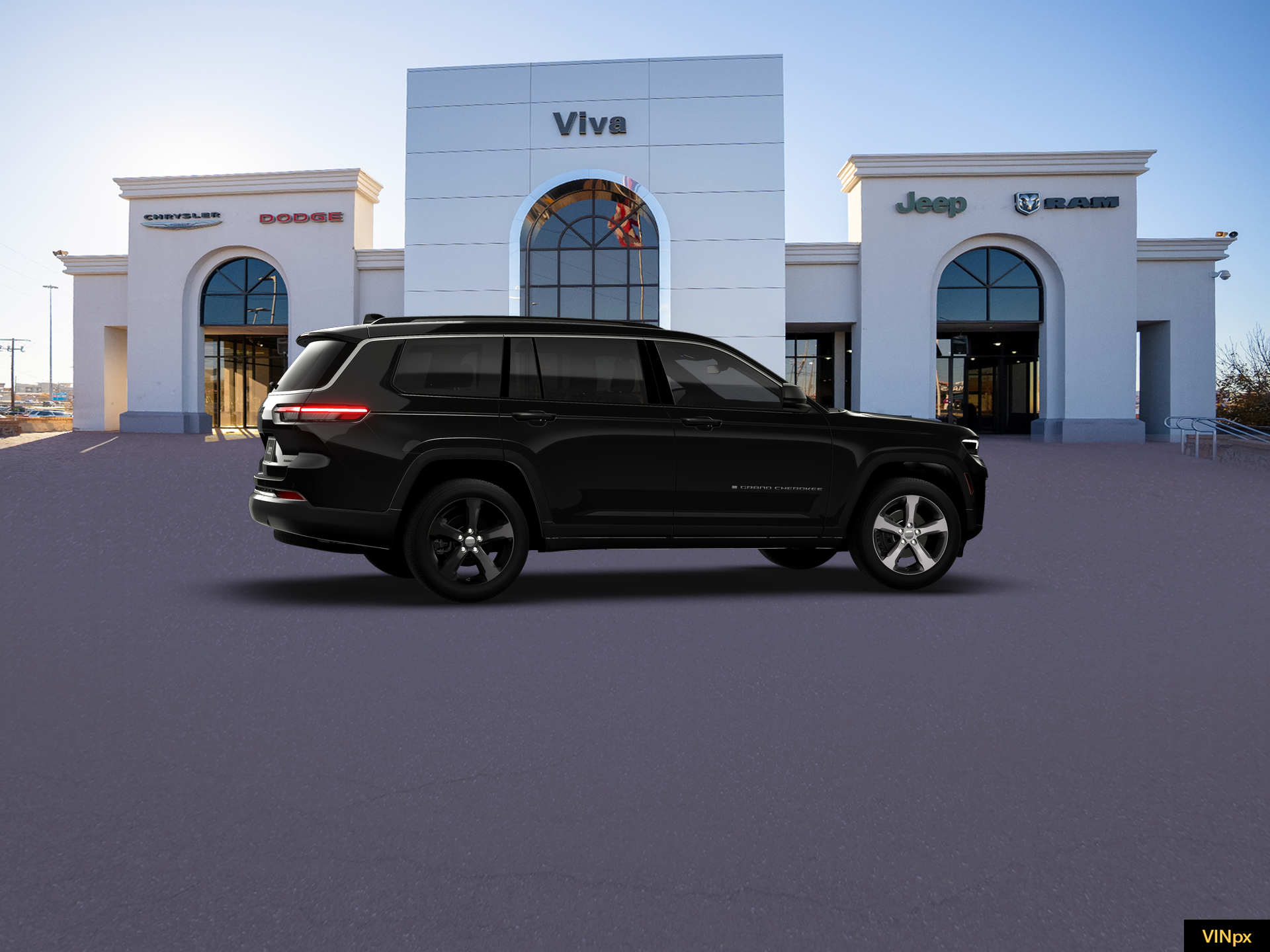 New 2026 Diamond Black Crystal Pearl-Coat Exterior Paint Jeep Limited image 15