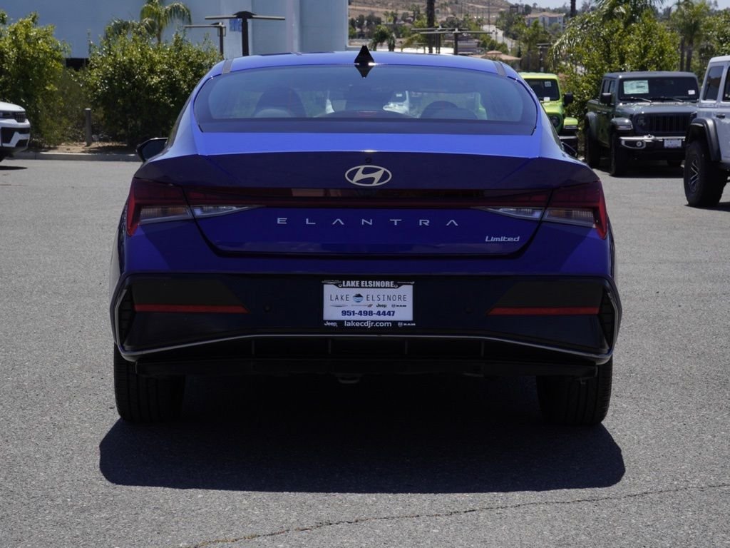 Certified Used 2024 Blue Hyundai Limited image 4