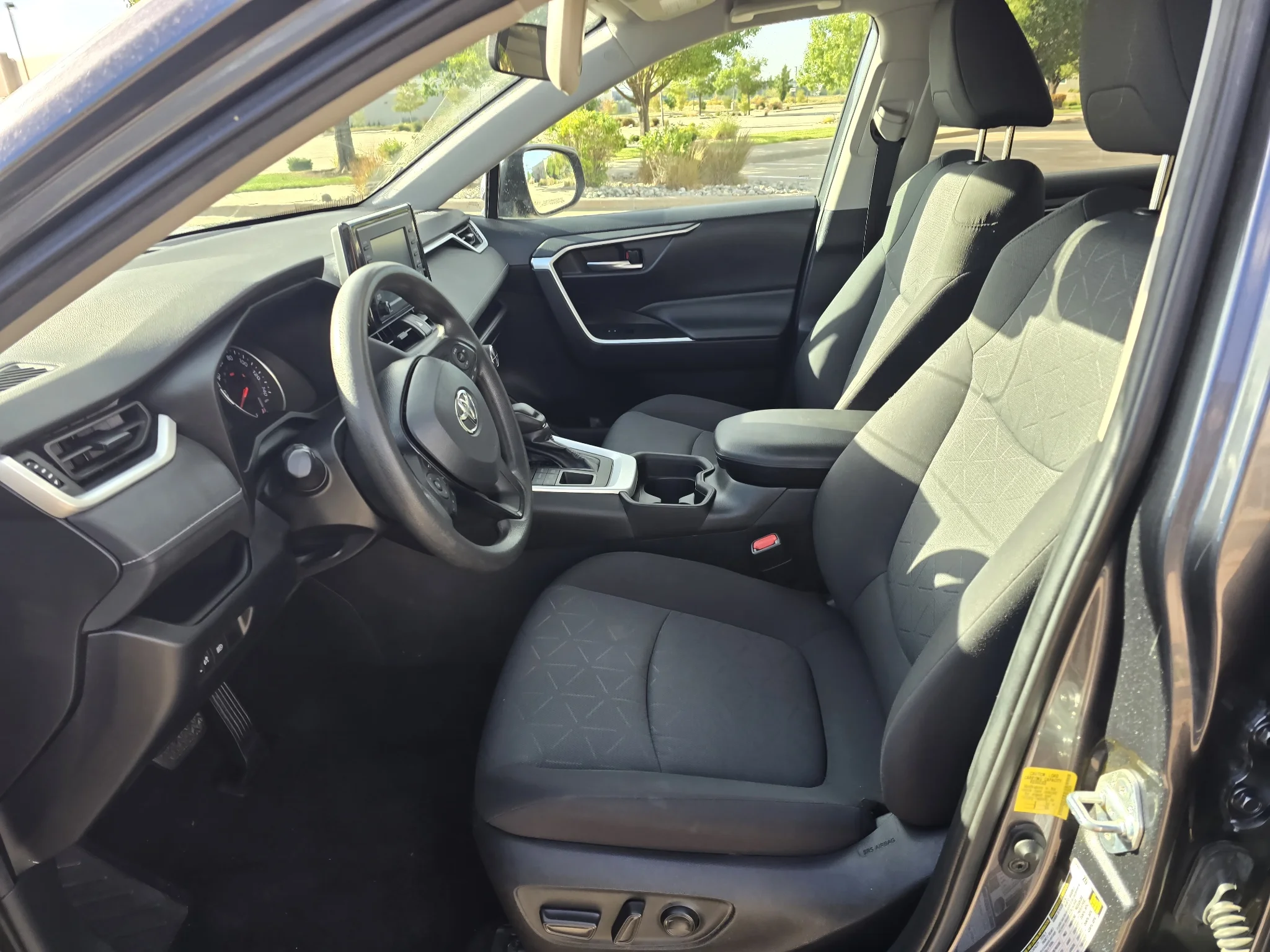 Used 2021 Magnetic Gray Metallic Toyota XLE image 12