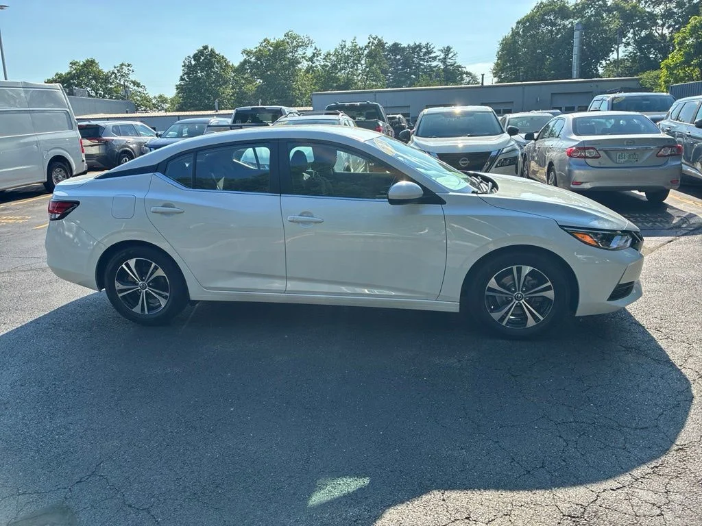 Certified Used 2023 White Nissan SV image 8