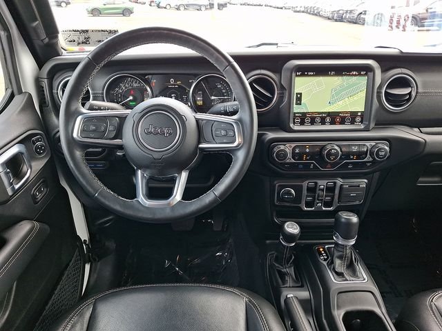 Used 2023 White Jeep Sahara 4xe image 11