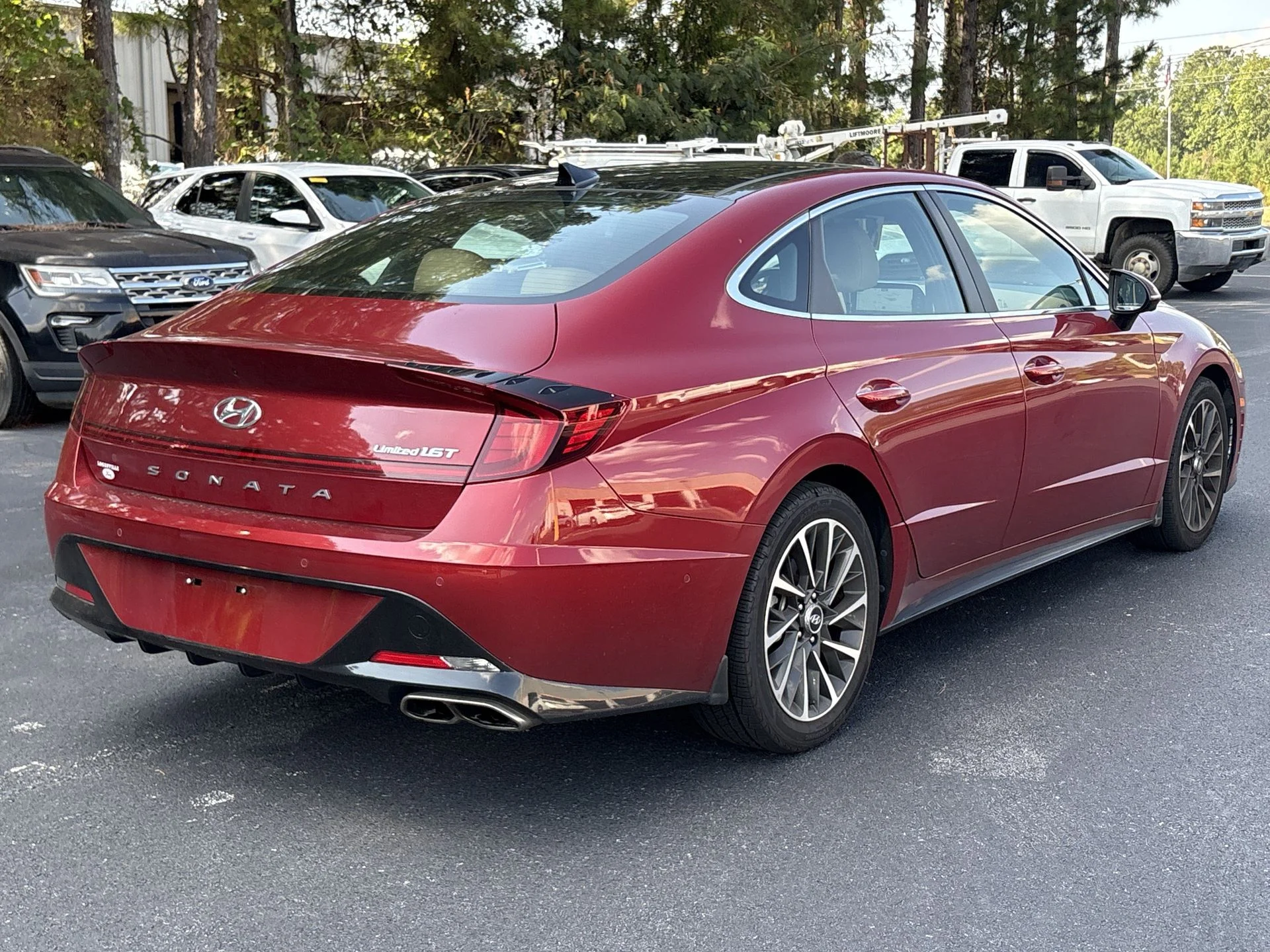 Certified Used 2023 Red Hyundai Limited image 19