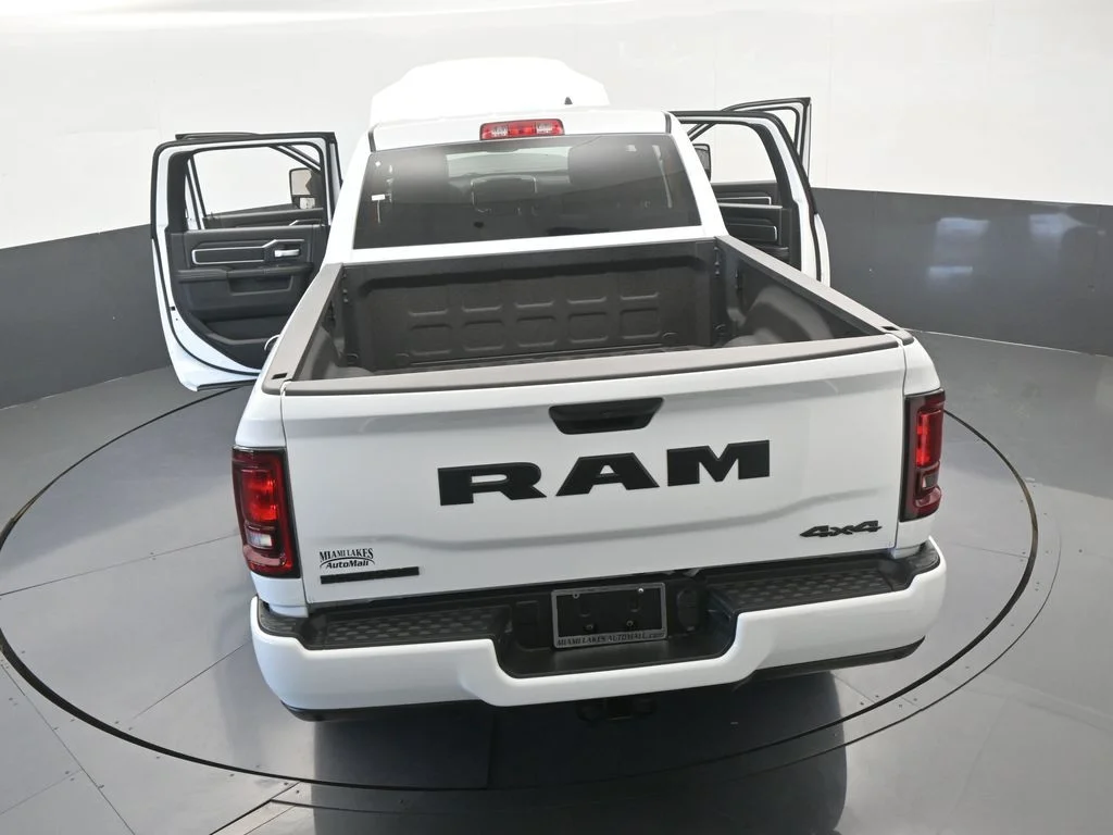 New 2026 Bright White Clear-Coat Exterior Paint RAM Big Horn image 63