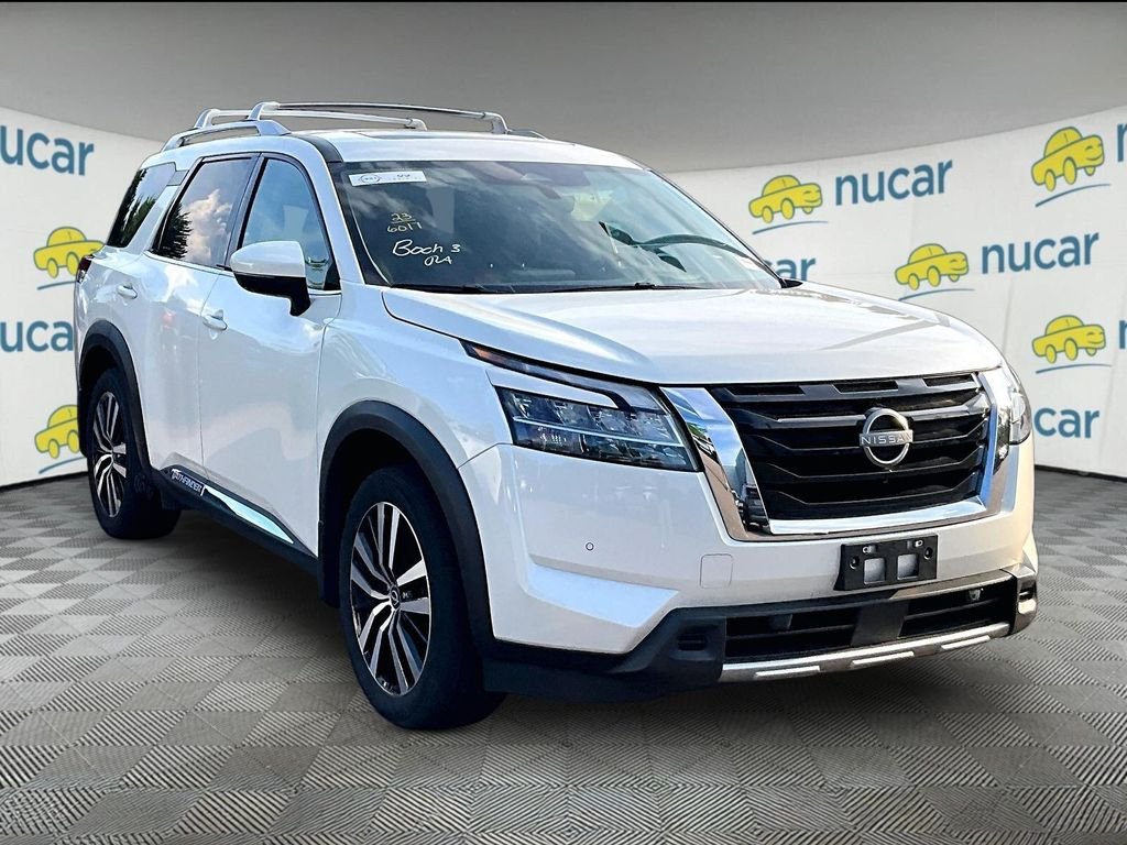 Used 2023 White Nissan Platinum image 1
