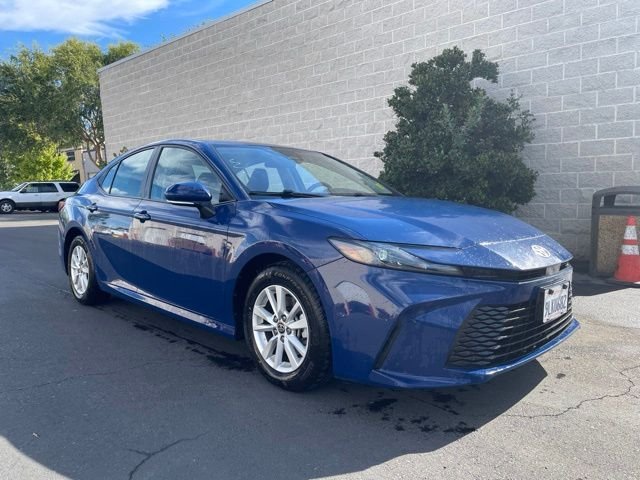 Used 2025 Blue Toyota LE image 1