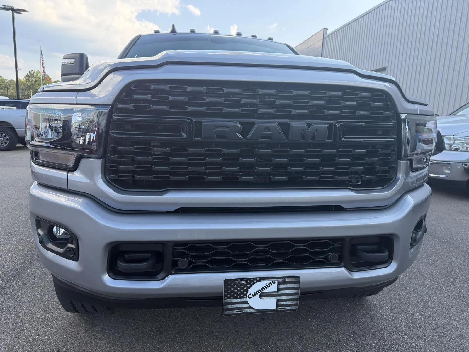 Used 2024 Billet Silver Metallic Clearcoat Ram Big Horn image 25