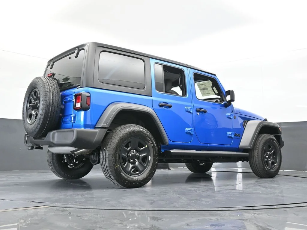 New 2026 Hydro Blue Pearl-Coat Exterior Paint Jeep Sport image 61