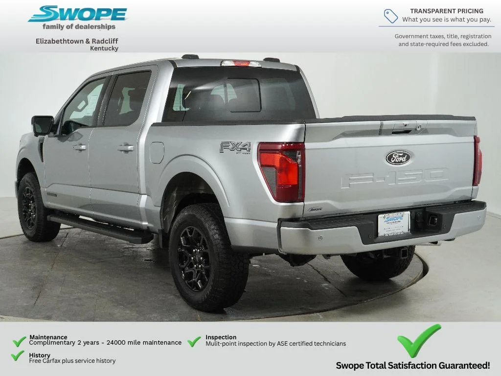 New 2026 Iconic Silver Metallic Ford XLT image 7