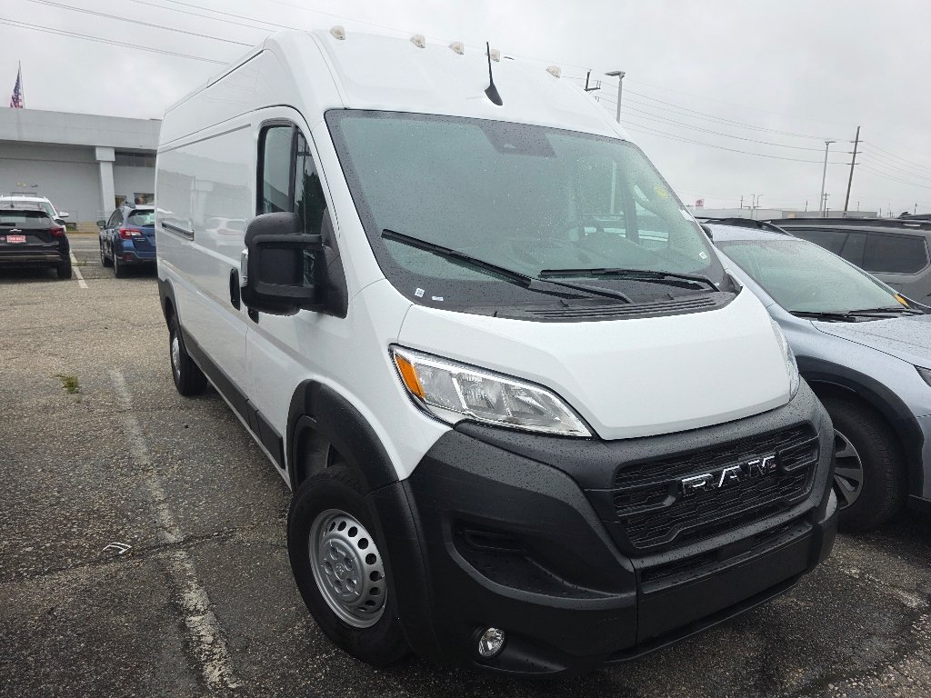 Used 2026 Bright White Clear Coat Ram High Roof image 2