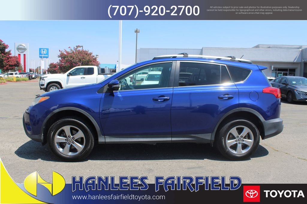 Used 2015 Toyota RAV4 XLE with VIN 2T3WFREV8FW141372 for sale in Fairfield, CA